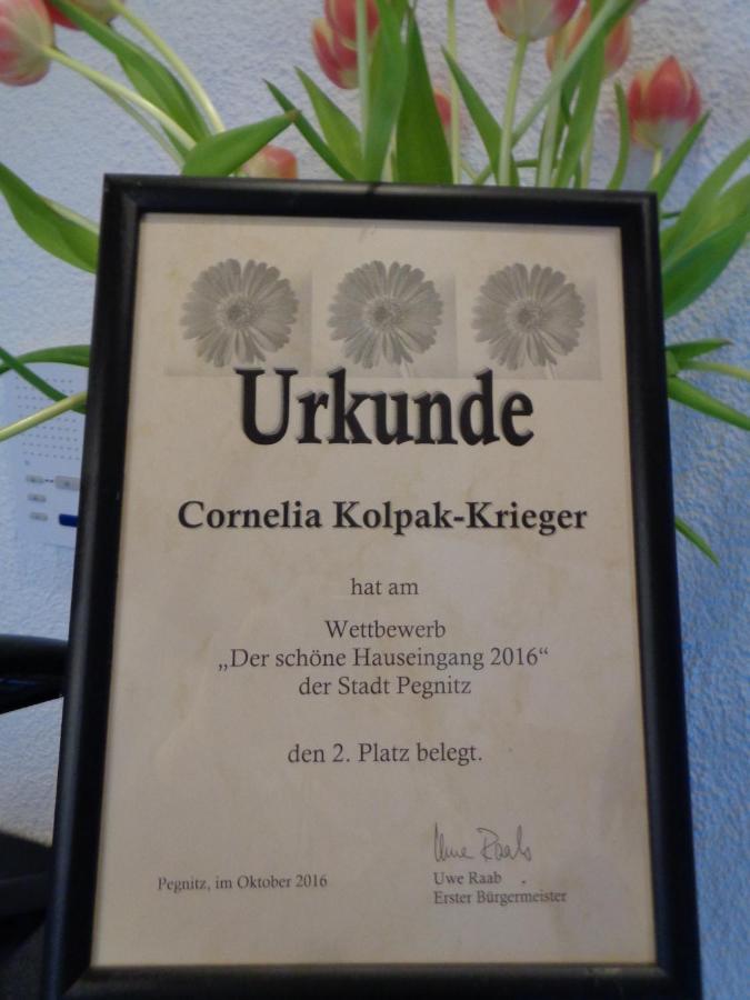 Cornelia Kolpak-Krieger Apartment Пегниц Екстериор снимка